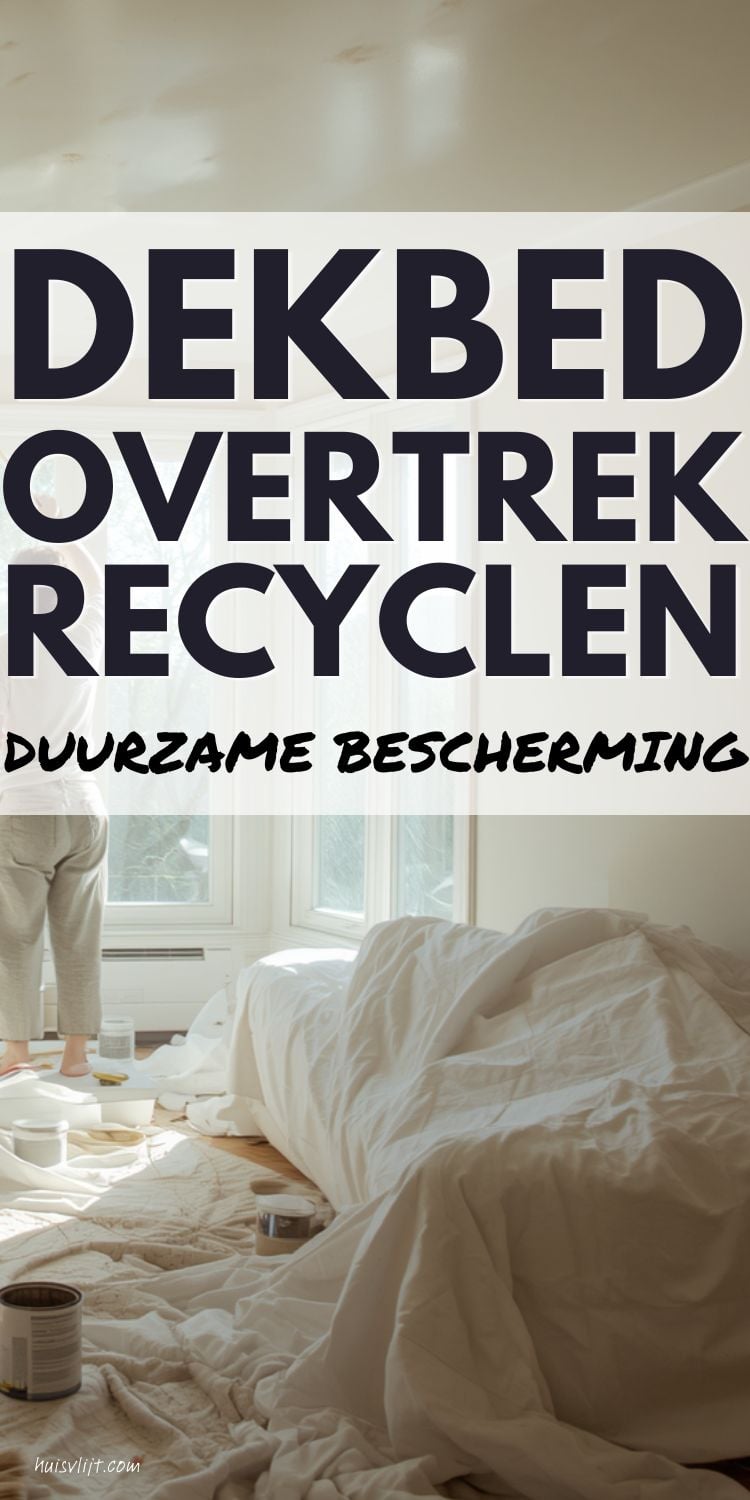 Oude dekbedhoes hergebruiken