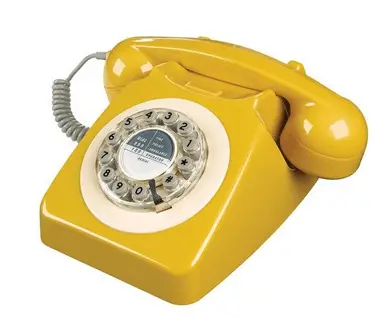 mustard telefoon