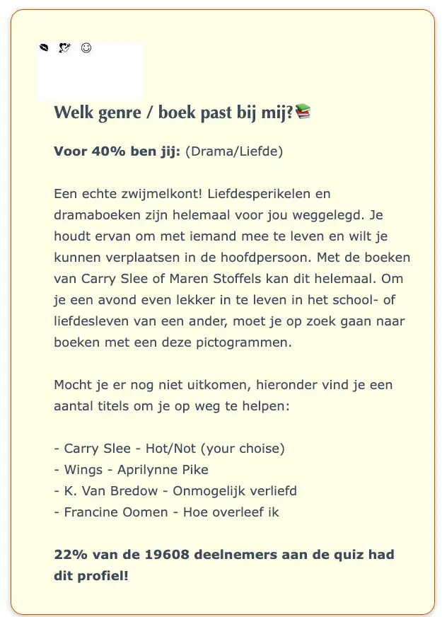 welk boek past bij mij