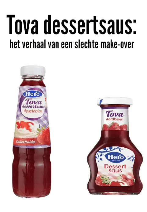 Tova saus vroeger: vernieuwd is niet altijd beter!