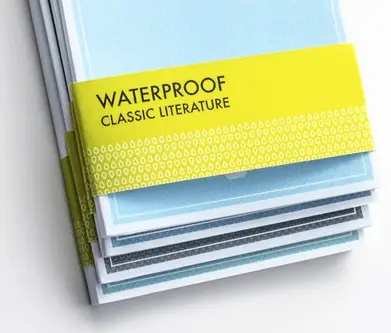 Waterproof boeken