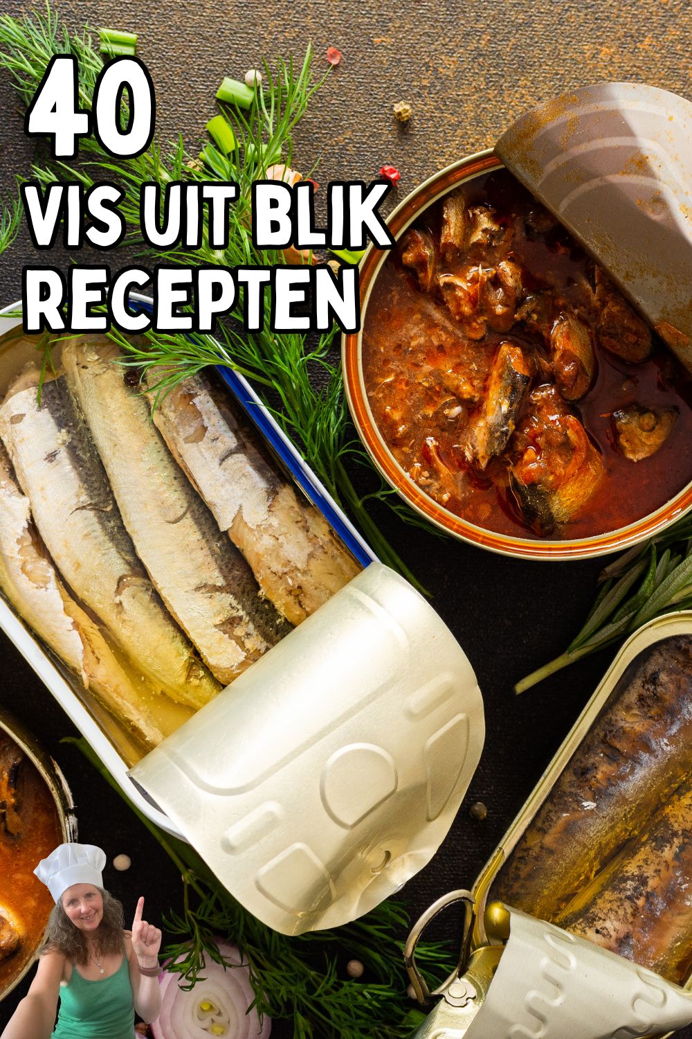 vis in blik recepten