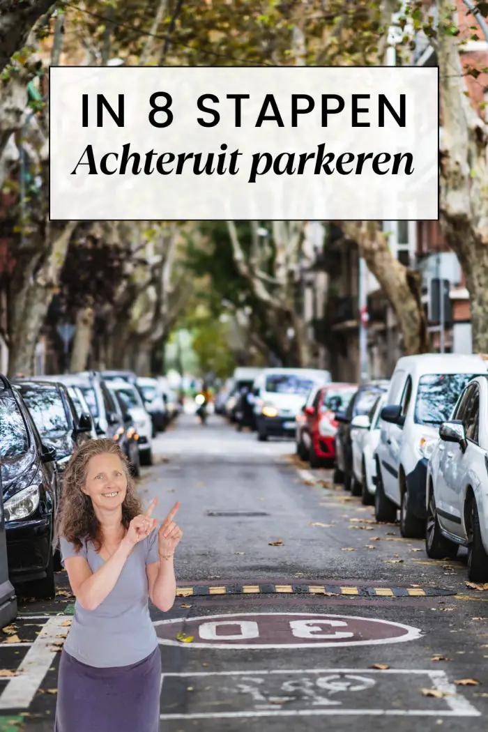 achteruit parkeren