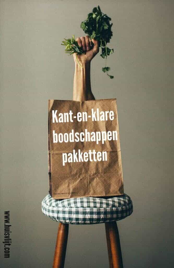 Boodschappenpakketten onder de loep + 4 voorbeelden