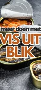 koken met vis uit blik