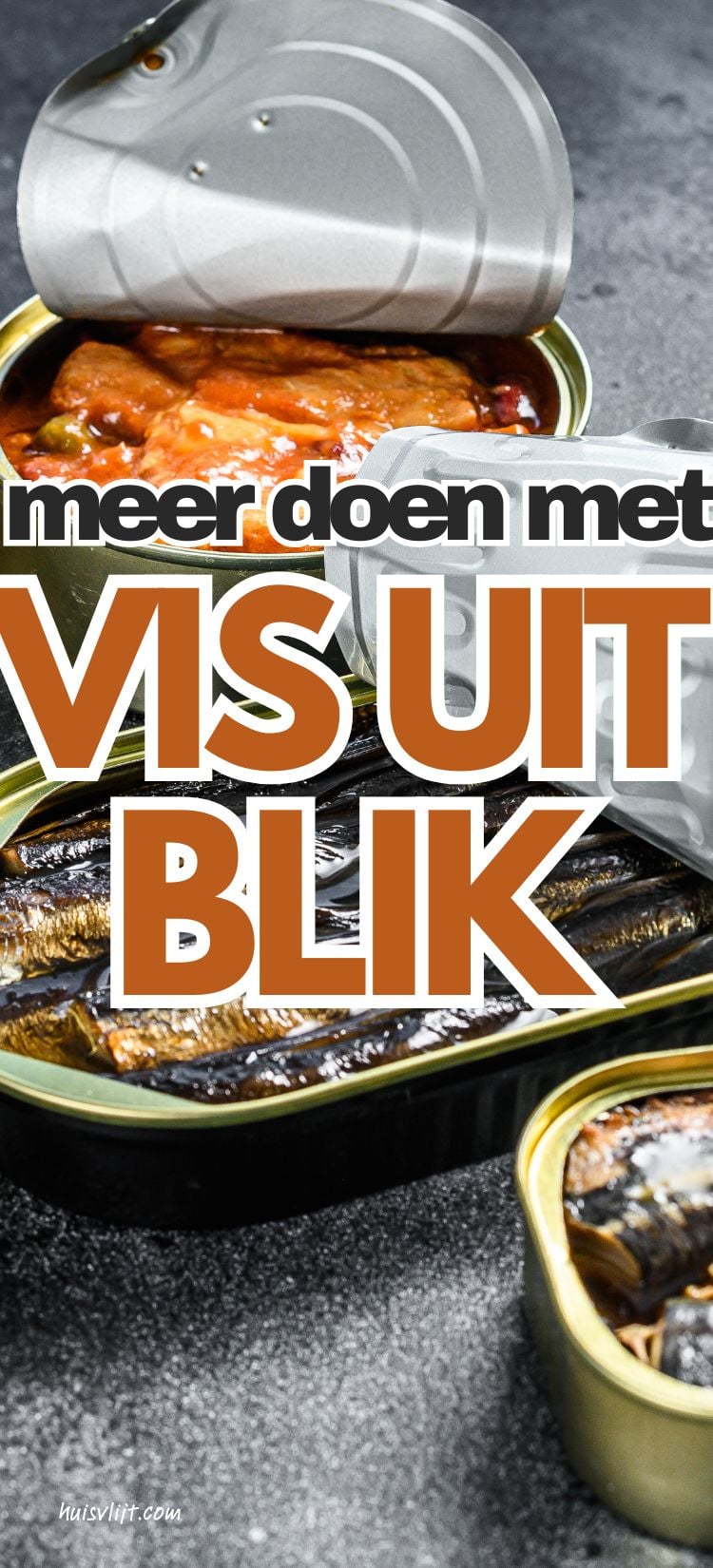 Huisvlijt Weekoverzicht 8 koken met vis uit blik