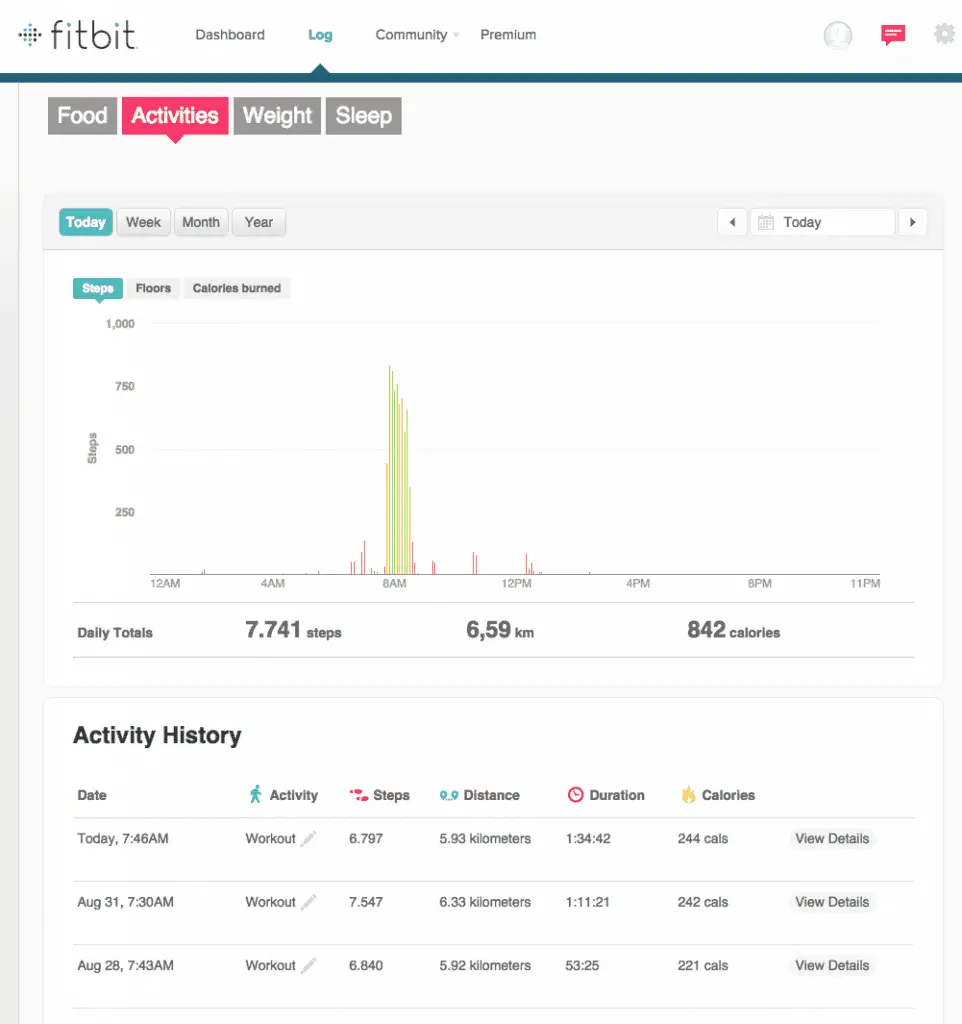 Fitbit activity tracker: product review 3 fitbit