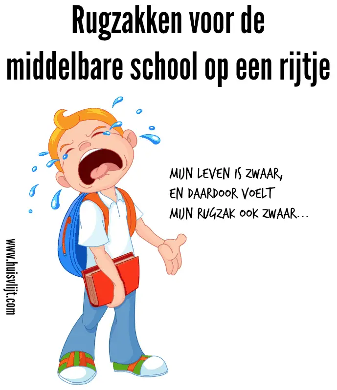 Rugzakken voor de middelbare school