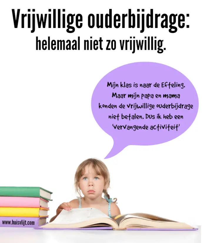 vrijwillige ouderbijdrage