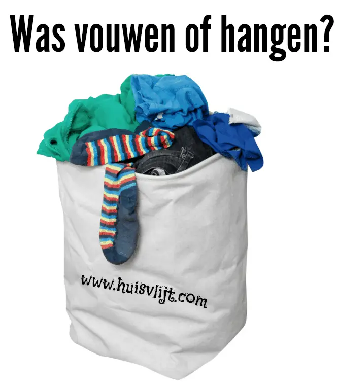 Was vouwen of hangen? + Gratis printable