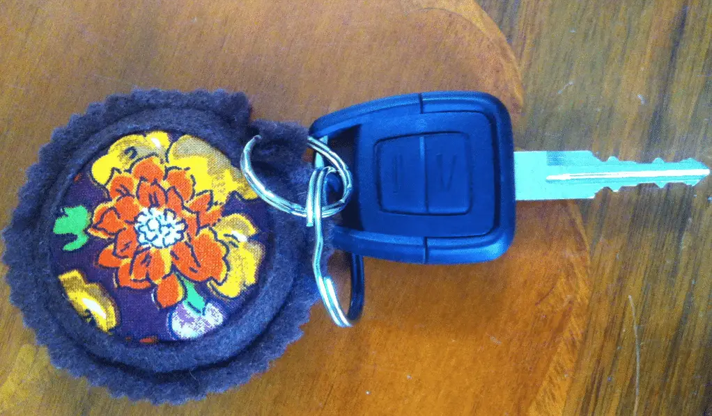 Matching sleutelhanger