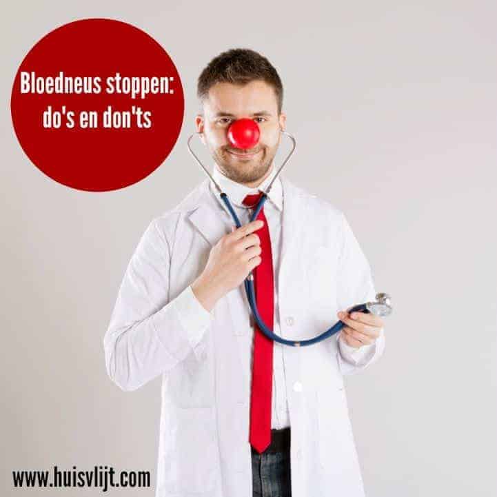 bloedneus stoppen