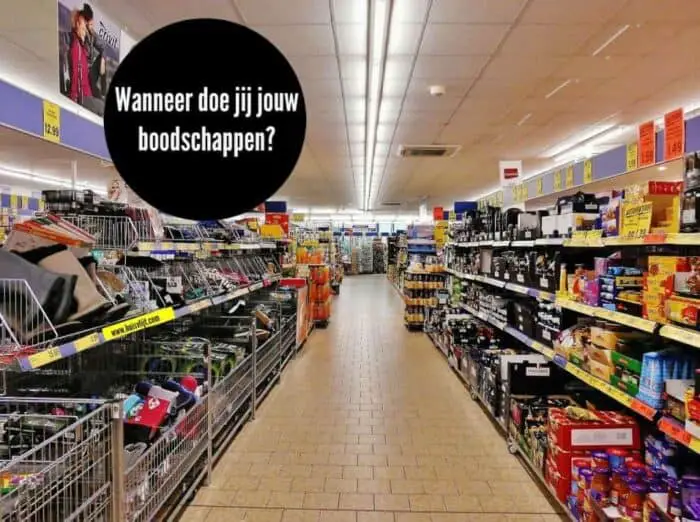 boodschappen doen