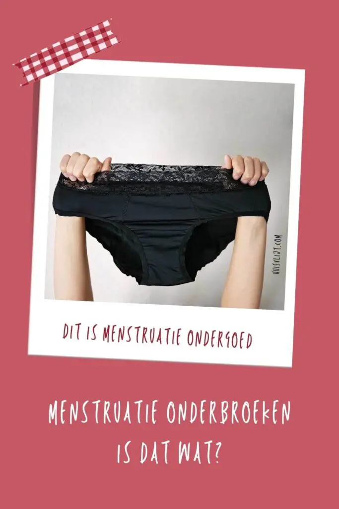 menstruatie onderbroeken