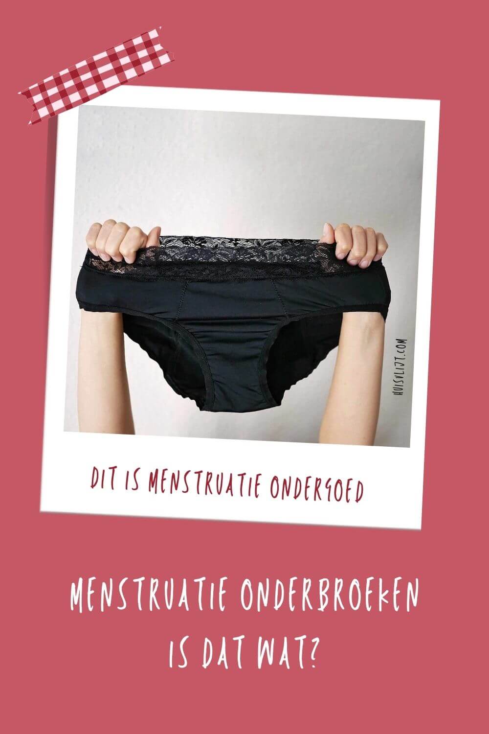 menstruatie onderbroek
