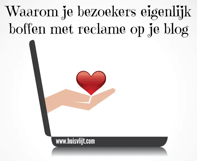 Waarom bezoekers boffen met reclame op je blog