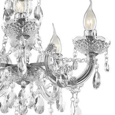Nieuwe lampen in woonkamer: kroonluchters! 3 In close-up
