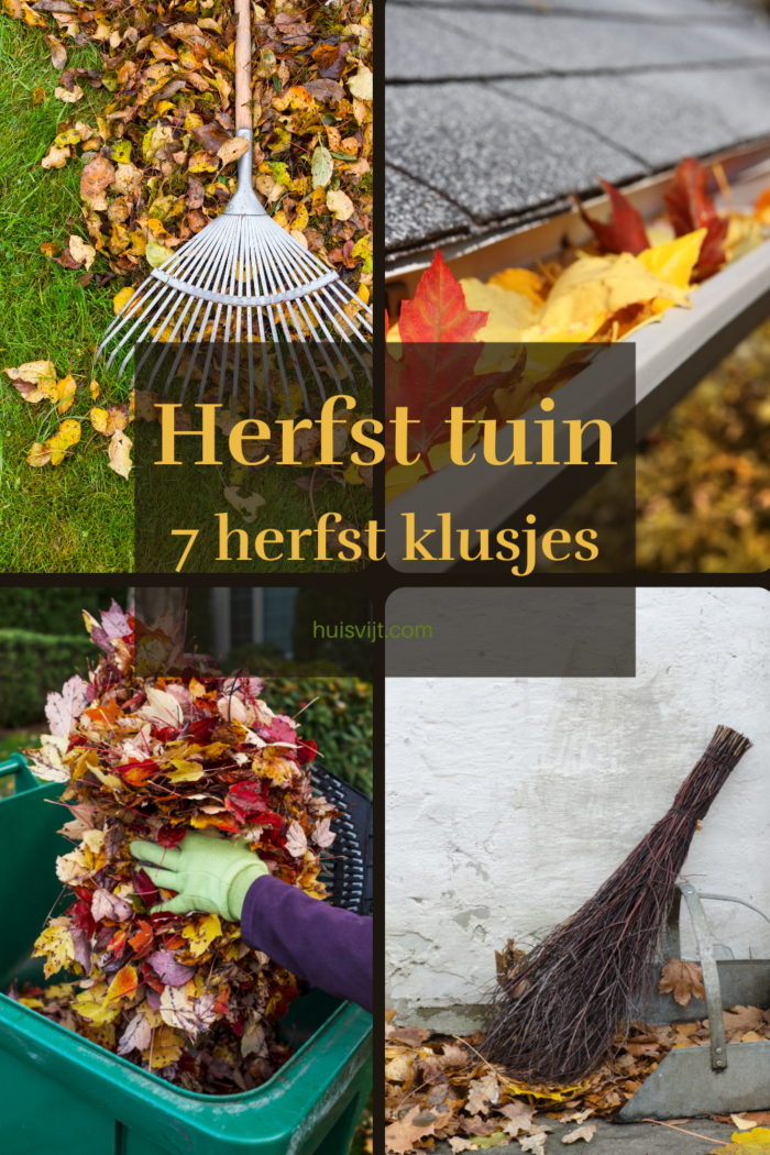 tuinieren in de herfst tuin