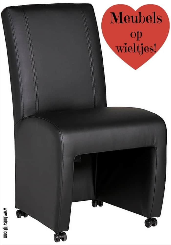 stoelen op wieltjes
