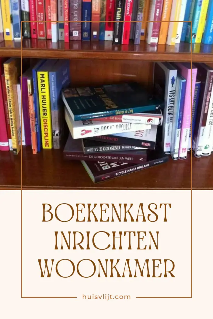 boekenkast inrichten woonkamer
