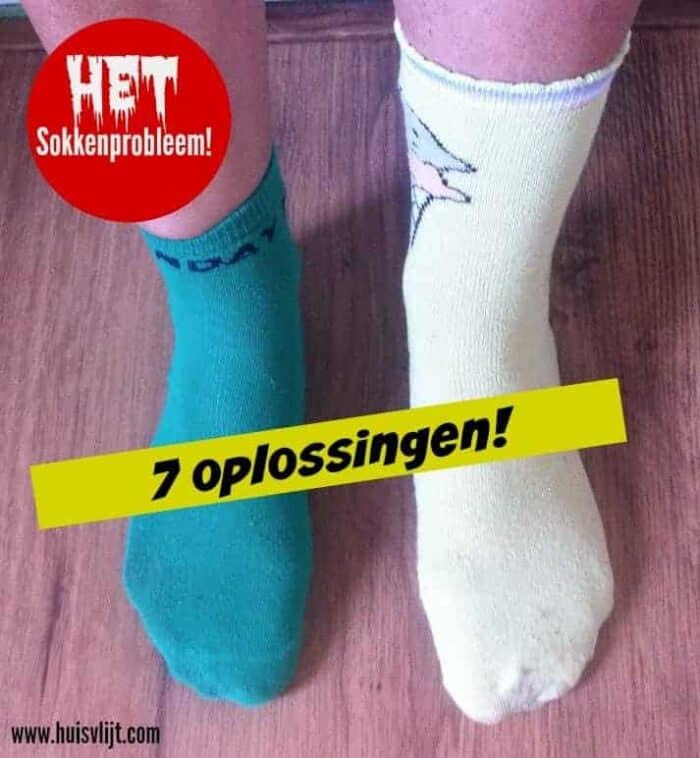 Het sokkenprobleem: 7 oplossingen