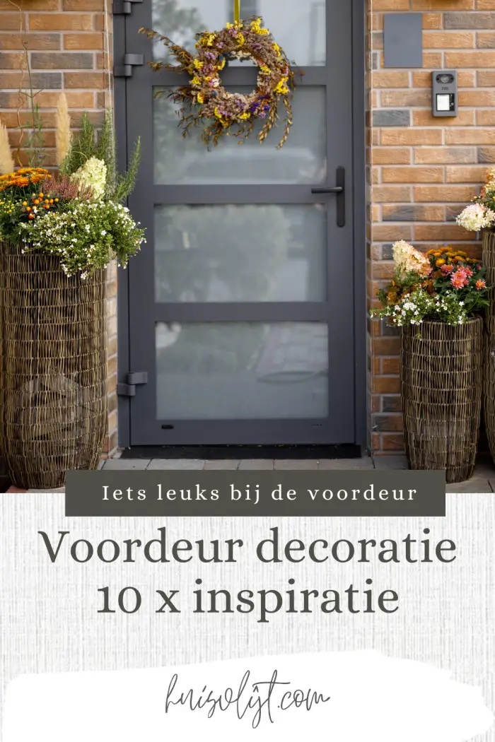 voordeur decoratie