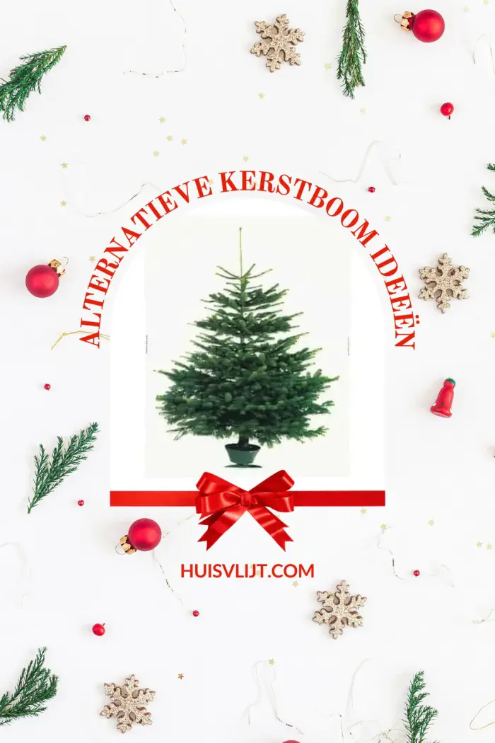 alternatief kerstboom idee