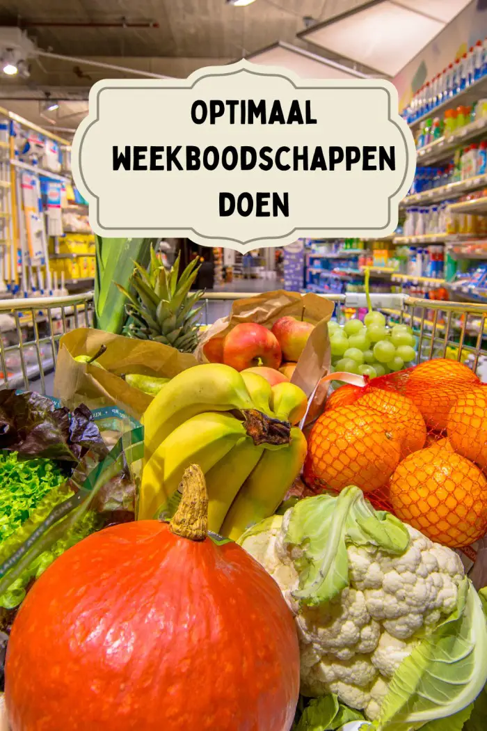 Weekboodschappen op basis van de aanbiedingen