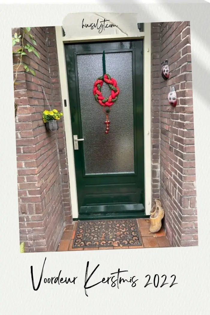 voordeur kerst 2022