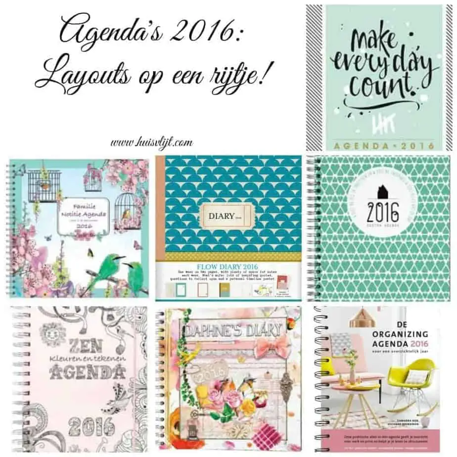 Agenda's voor 2016