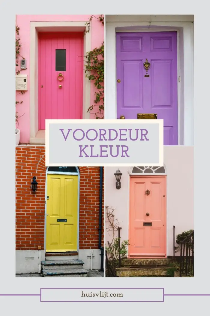 voordeur kleur