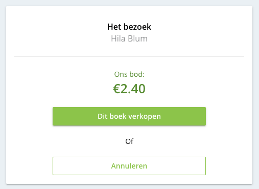 boeken verkopen