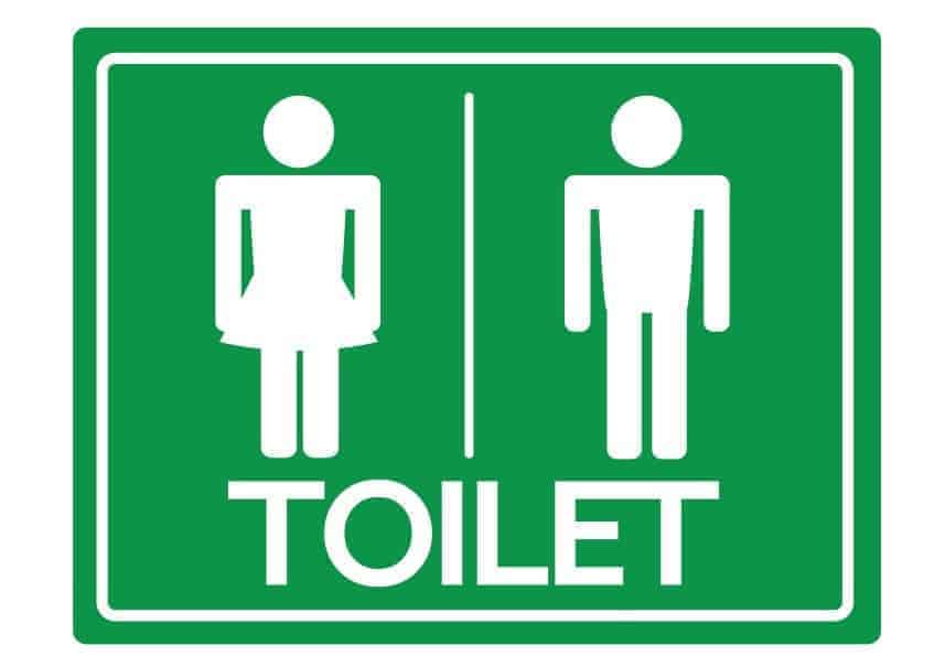 Aparte vrouwen en heren wc’s versus unisex toilet