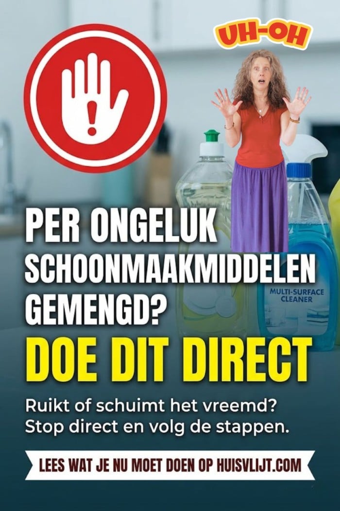 schoonmaakmiddelen tip