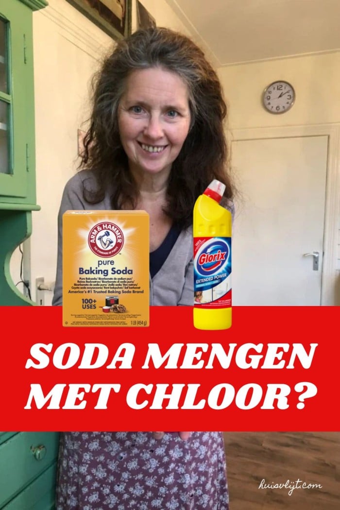 soda mengen met chloor