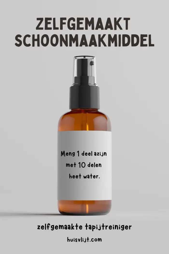 zelfgemaakt schoonmaakmiddel