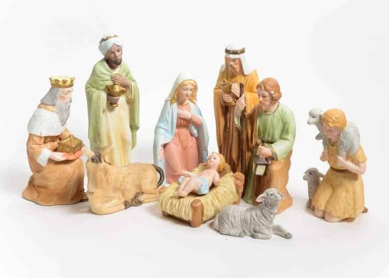 Van porseleinen kerststal naar Fisher Price kerststal 2 porseleinen kerststal