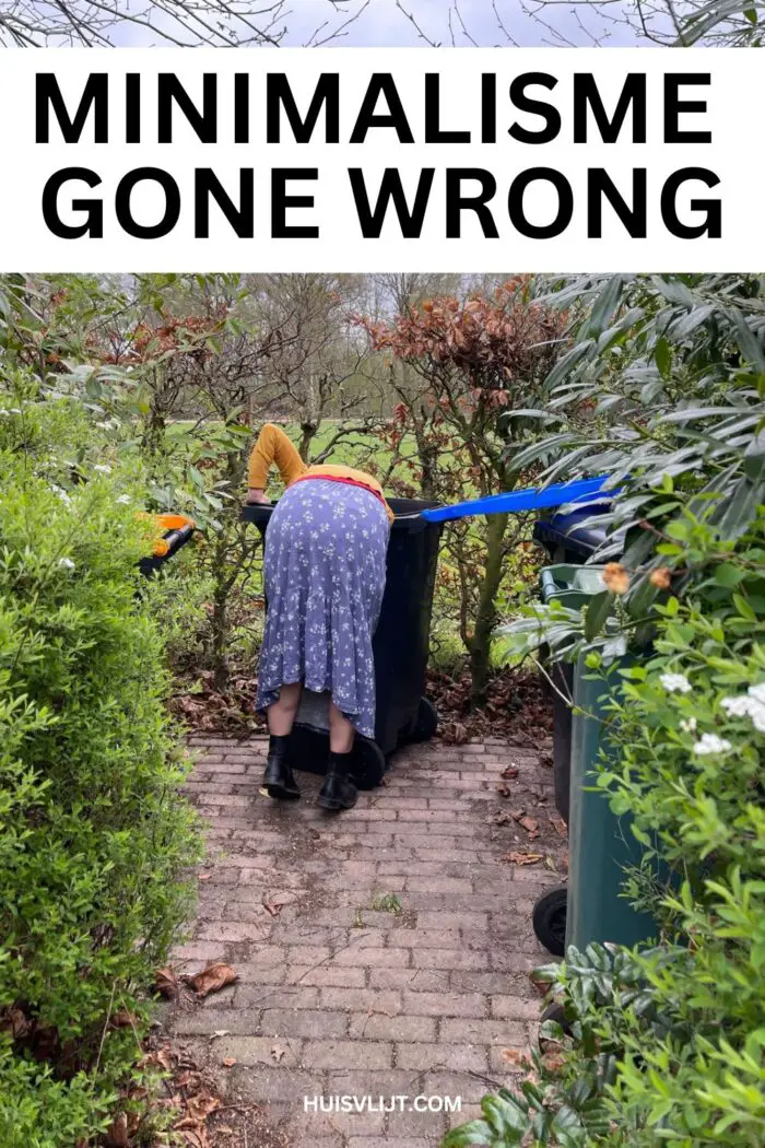 minimalisme gone wrong