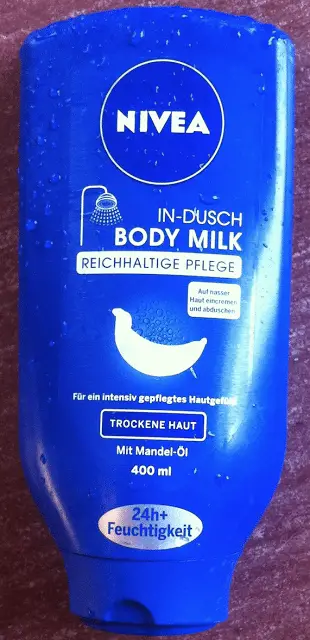Nivea bodylotion voor onder de douche: review