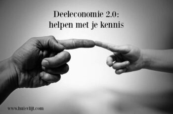 Deeleconomie 2.0: helpen met je kennis