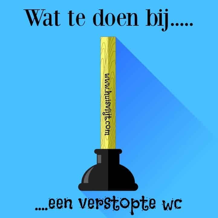 Verstopte wc : (