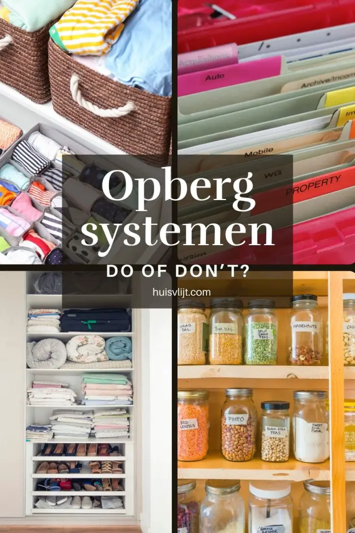 opbergsystemen