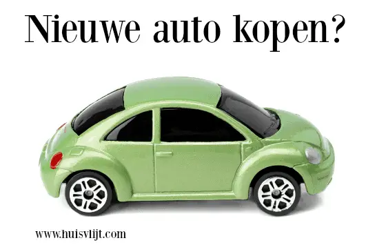 Nieuwe auto?