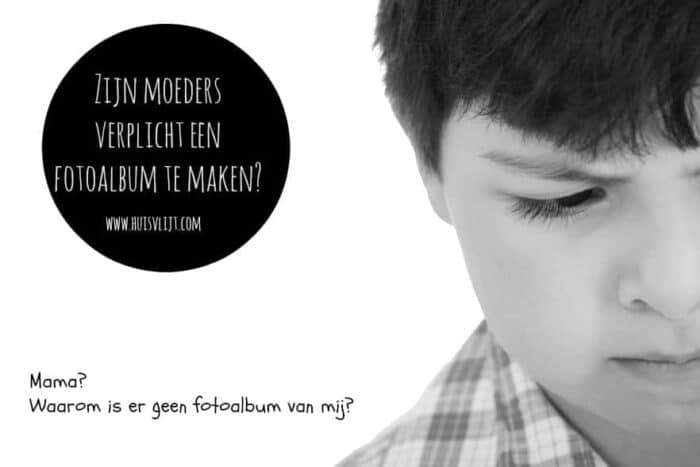 Zijn moeders verplicht een fotoalbum te maken?