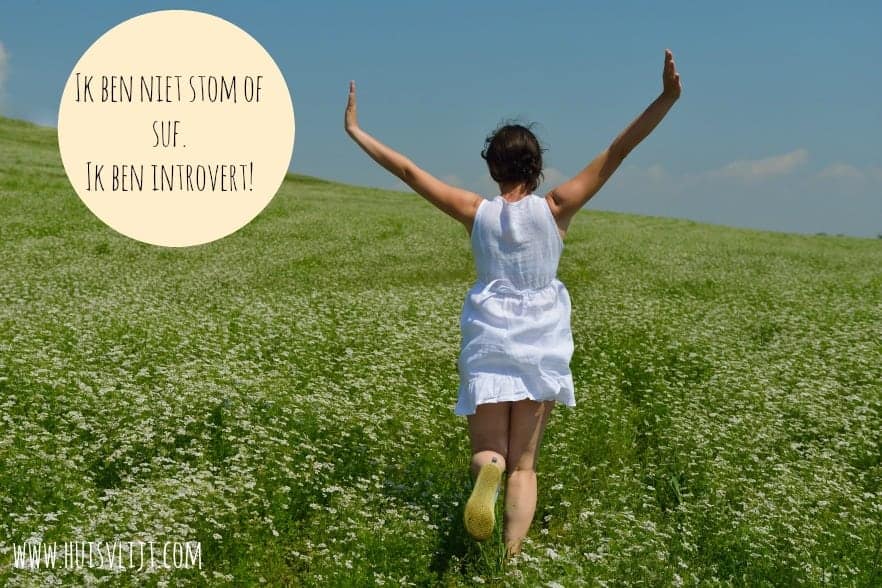 Ik ben niet flauw, of suf: ik ben introvert