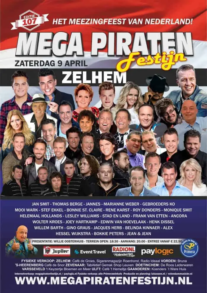 Platteland vertier 6 piratenfestijn