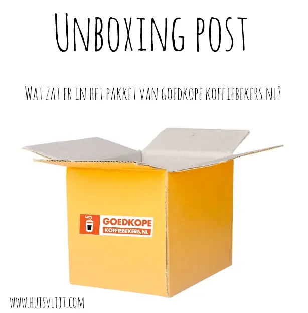 Unboxing Goedkope koffiebekers