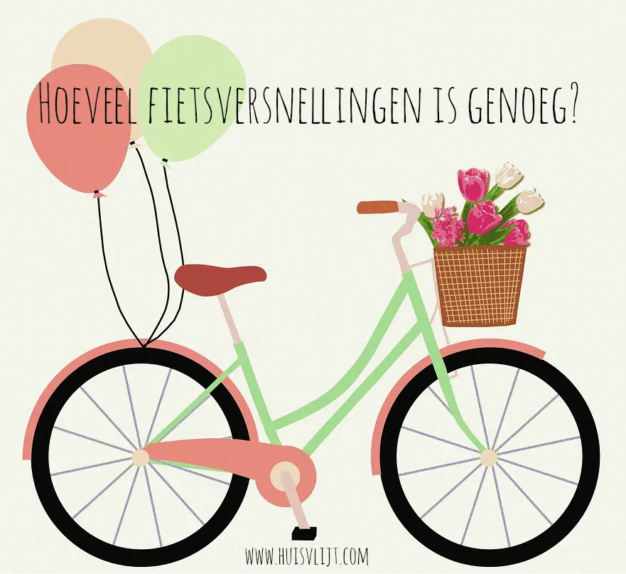 Hoeveel fietsversnellingen is genoeg?