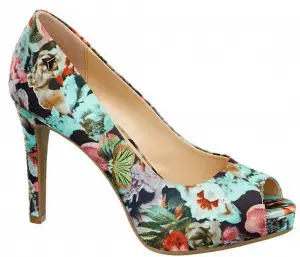 Bloemen schoenen 4 van haaren