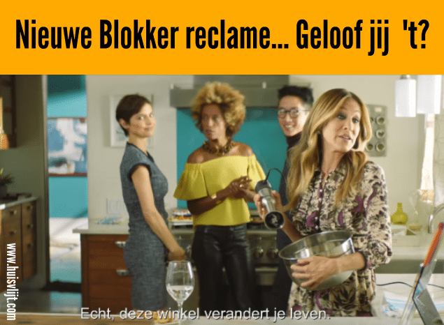 Nieuwe Blokker reclame: geloof jij t?